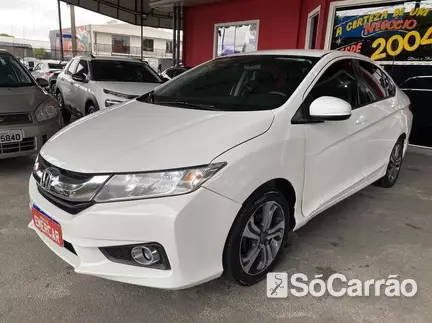 Honda CITY LX 1.5 16V AT na cor Branca em Curitiba / PR - 6644963