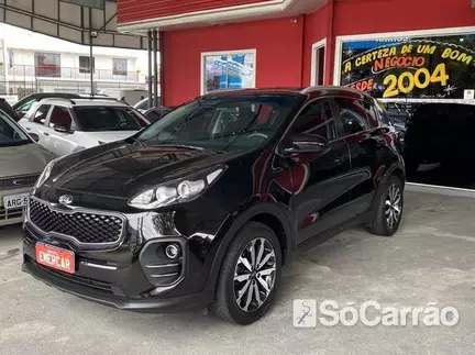 KIA SPORTAGE 2.0 16V AT na cor Preta em Curitiba / PR - 6706139
