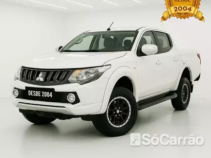 Mitsubishi L-200 CD TRITON 4X4 3.2 16V 180CV AT na cor Branca em Curitiba / PR - 6776062