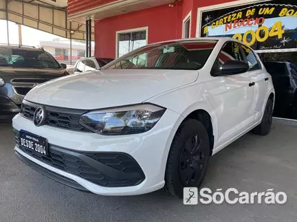 Volkswagen POLO (COMPOSITION TOUCH) 1.0 12V na cor Branca em Curitiba / PR - 6786516