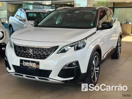 Peugeot 3008 SUV GRIFFE PACK 1.6 THP 16V AT6 na cor Branca em Florianópolis / SC - 6779713