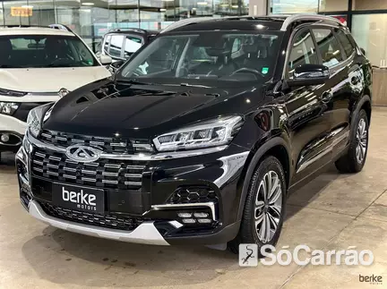 Chery TIGGO 8 MAX DRIVE 1.6 16V TGDI na cor Preta em Florianópolis / SC - 6870398