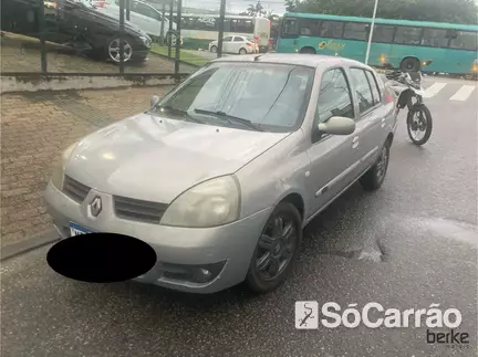 Renault CLIO SEDAN PRIVILEGE 1.6 16V HIFLEX na cor Bege em Florianópolis / SC - 6982533