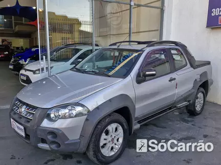 Fiat STRADA CD ADVENTURE 1.8 8V na cor Prata em Ponta Grossa / PR - 6717668