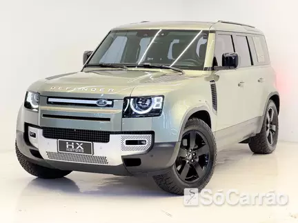 Land Rover DEFENDER 110 HSE P300 4X4 2.0 TB AT na cor Verde em São José / SC - 6618590
