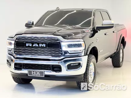RAM 2500 LARAMIE 2500 CREW CAB 4X4 6.7 V6 na cor Preta em São José / SC - 6663380