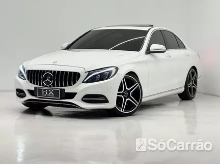Mercedes C 200 AVANTGARDE 2.0 16V TB na cor Branca em São José / SC - 6931471