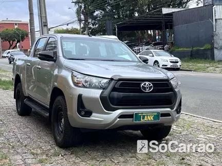 Toyota HILUX CD SR 4X4 2.8 TB AT na cor Prata em Curitiba / PR - 6633748