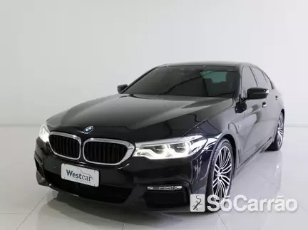 BMW 540I M SPORT 3.0 24V TURBO na cor Preta em Curitiba / PR - 6782881