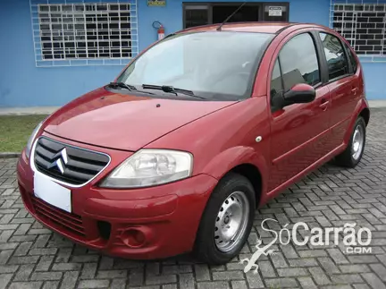 Citroen C3 GLX 1.4 8V na cor Vermelha em Curitiba / PR - 5782490
