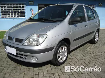 Renault SCENIC AUTHENTIQUE 1.6 16V HIFLEX na cor Prata em Curitiba / PR - 6702682