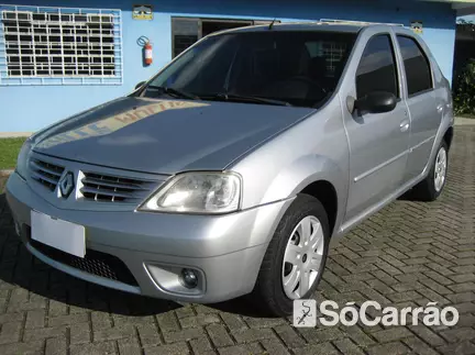 Renault LOGAN PRIVILEGE 1.6 16V HIFLEX na cor Prata em Curitiba / PR - 6768700