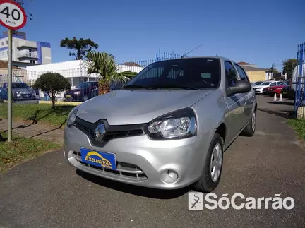 Renault CLIO EXPRESSION 1.0 16V HIFLEX na cor Prata em Curitiba / PR - 6786616