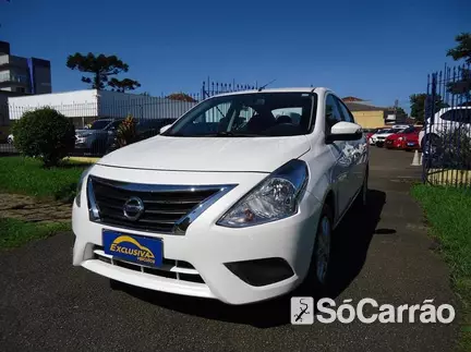 Nissan VERSA FLEX SV 1.6 16V na cor Branca em Curitiba / PR - 6827627