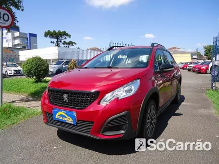Peugeot 2008 ALLURE 1.6 16V AT6 na cor Vermelha em Curitiba / PR - 6827674