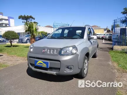 Fiat UNO WAY 1.0 8V EVO na cor Prata em Curitiba / PR - 6827686