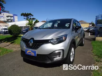 Renault CAPTUR LIFE 1.6 16V SCE CVT X-TRONIC na cor Prata em Curitiba / PR - 6928022