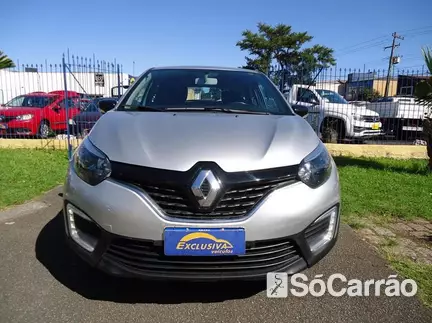 Renault CAPTUR LIFE 1.6 16V SCE CVT X-TRONIC na cor Prata em Curitiba / PR - 6957534