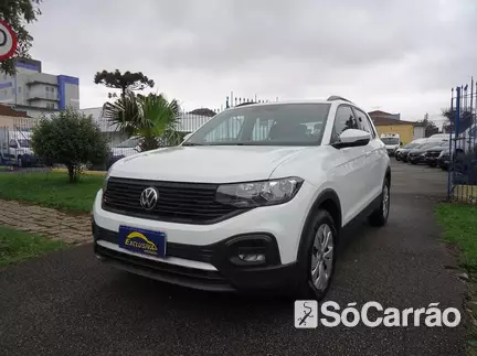 Volkswagen T-CROSS SENSE 200 1.0 TSI AT6 na cor Branca em Curitiba / PR - 6960292