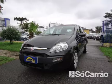Fiat PUNTO ATTRACTIVE 1.4 8V na cor Preta em Curitiba / PR - 6971822