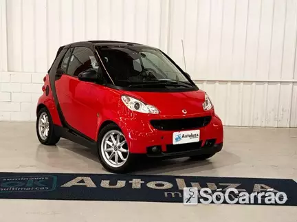 Smart FORTWO CABRIO 1.0 TB 12V AT na cor Vermelha em Curitiba / PR - 6898508