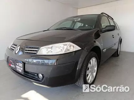 Renault MEGANE GRAND TOUR DYNAMIQUE 1.6 16V HIFLEX na cor Preta no Porto Alegre / RS - 6636419
