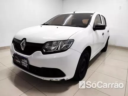 Renault SANDERO AUTHENTIQUE 1.0 12V SCE na cor Branca no Porto Alegre / RS - 6767445