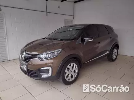 Renault CAPTUR LIFE 1.6 16V SCE CVT X-TRONIC na cor Marrom no Porto Alegre / RS - 6859505