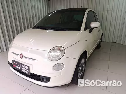 Fiat 500 SPORT 1.4 16V na cor Branca no Porto Alegre / RS - 6859907