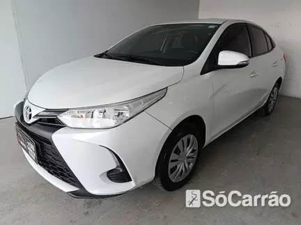 Toyota YARIS SEDAN XL 1.5 16V CVT na cor Branca no Porto Alegre / RS - 6859922
