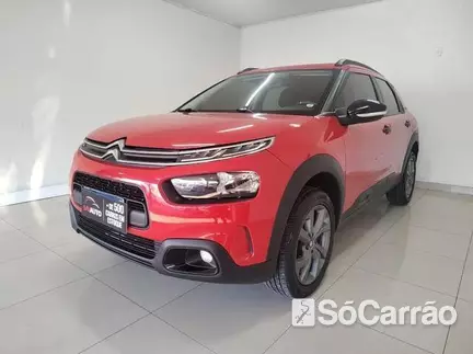 Citroen C4 CACTUS FEEL 1.6 16V AT na cor Vermelha no Porto Alegre / RS - 6860019