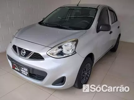 Nissan NEW MARCH 1.0 12V FLEXSTART na cor Prata no Porto Alegre / RS - 6860305