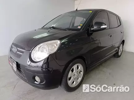 KIA PICANTO EX 1.0 12V AT na cor Preta no Porto Alegre / RS - 6907350