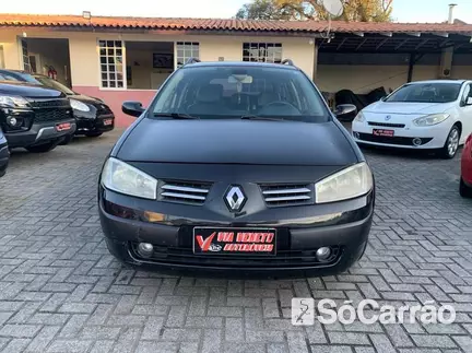 Renault MEGANE GRAND TOUR DYNAMIQUE 1.6 16V HIFLEX na cor Preta em Curitiba / PR - 6912027