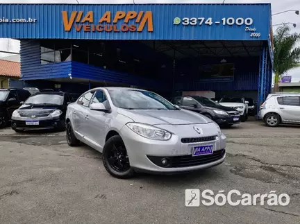 Renault FLUENCE DYNAMIQUE 2.0 16V CVT HIFLEX na cor Prata em Curitiba / PR - 6617836