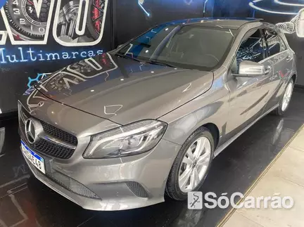 Mercedes A 200 1.6 TURBO na cor Cinza em Curitiba / PR - 6497368