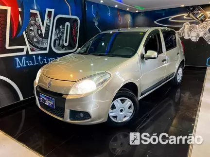 Renault SANDERO AUTHENTIQUE 1.0 12V SCE na cor Bege em Curitiba / PR - 6804224