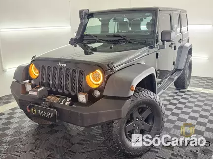 JEEP WRANGLER UNLIMITED SPORT 4X4 3.6 V6 na cor Preta no Porto Alegre / RS - 6654465