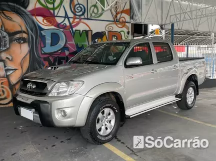 Toyota HILUX CD HILUX CD SRV 4X2 3.0 TB-IC 16V AT na cor Prata em Joinville / SC - 6836624
