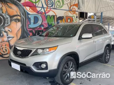 KIA SORENTO SORENTO EX 4X2 2.4 AT na cor Prata em Joinville / SC - 6861295