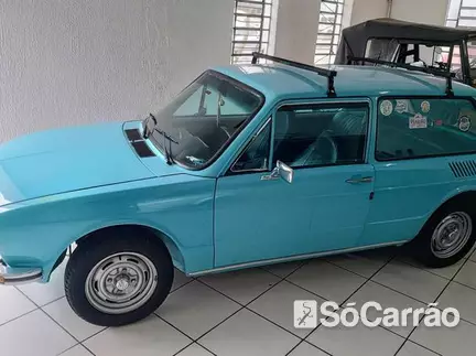 Volkswagen BRASILIA LS na cor Azul em Curitiba / PR - 6128767