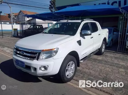 Ford RANGER CD LIMITED 4X4 3.2 20V TDCI AT na cor Branca em Curitiba / PR - 6832346