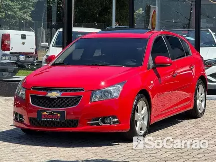 Chevrolet CRUZE SPORT6 LTZ 1.8 16V AT FLEXPOWER na cor Vermelha em Curitiba / PR - 6866632