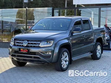 Volkswagen AMAROK CD HIGHLINE 4X4 3.0 TDI V6 258CV AT na cor Cinza em Curitiba / PR - 6914093