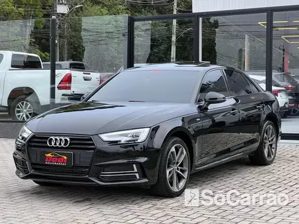 Audi A4 S-LINE 2.0 TFSI S TRONIC na cor Preta em Curitiba / PR - 6951349