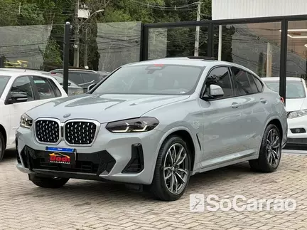 BMW X4 XDRIVE30I M SPORT 4X4 2.0 TB 16V na cor Cinza em Curitiba / PR - 6975827