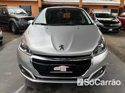 Peugeot 208 GRIFFE 1.6 16V AT FLEXSTART na cor Prata em Colombo / PR - 6804288