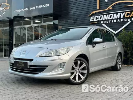 Peugeot 408 GRIFFE 1.6 16V THP TIP na cor Prata em Florianópolis / SC - 6694874