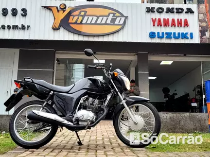 Honda CG 125 I FAN na cor Preta em Curitiba / PR - 6878276