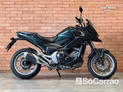 Honda NC 750X ABS na cor Verde em Curitiba / PR - 6785884